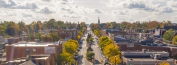 Orangeville Downtown Aerial